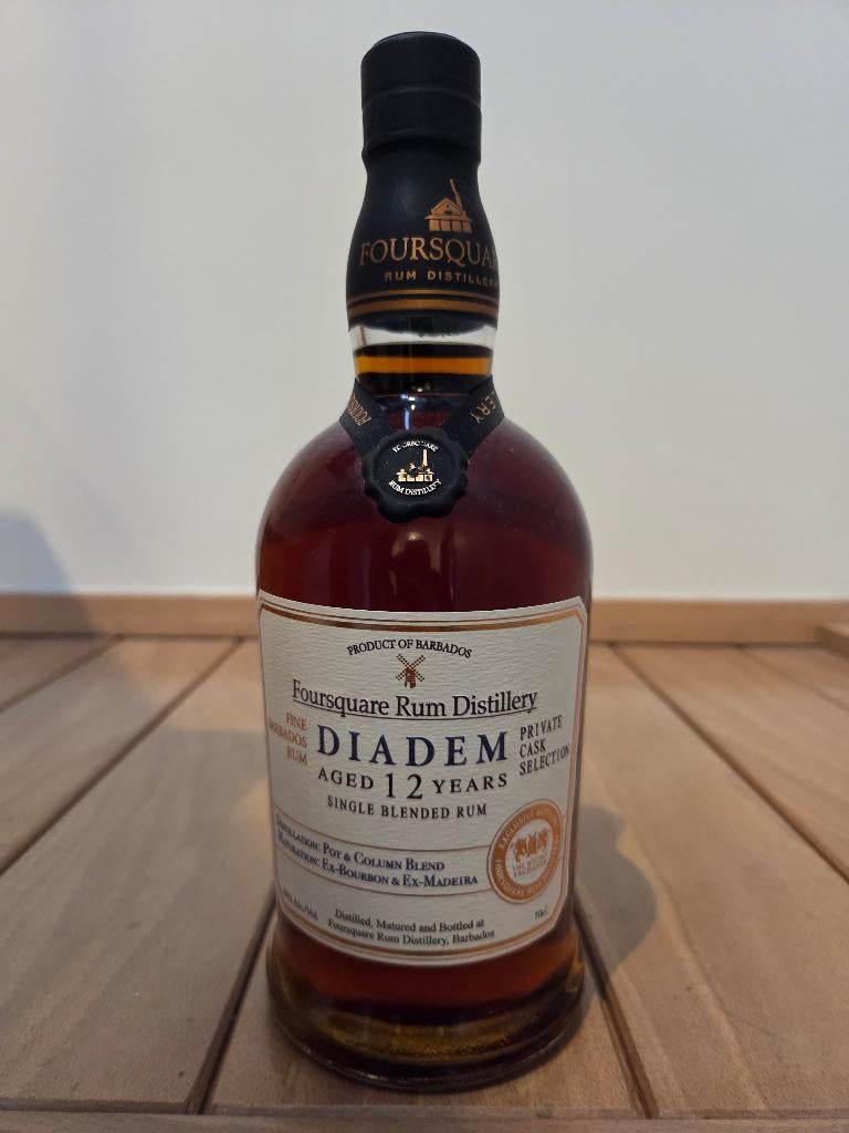 Foursquare Diadem 12 jaar rum, Verzamelen, Ophalen of Verzenden