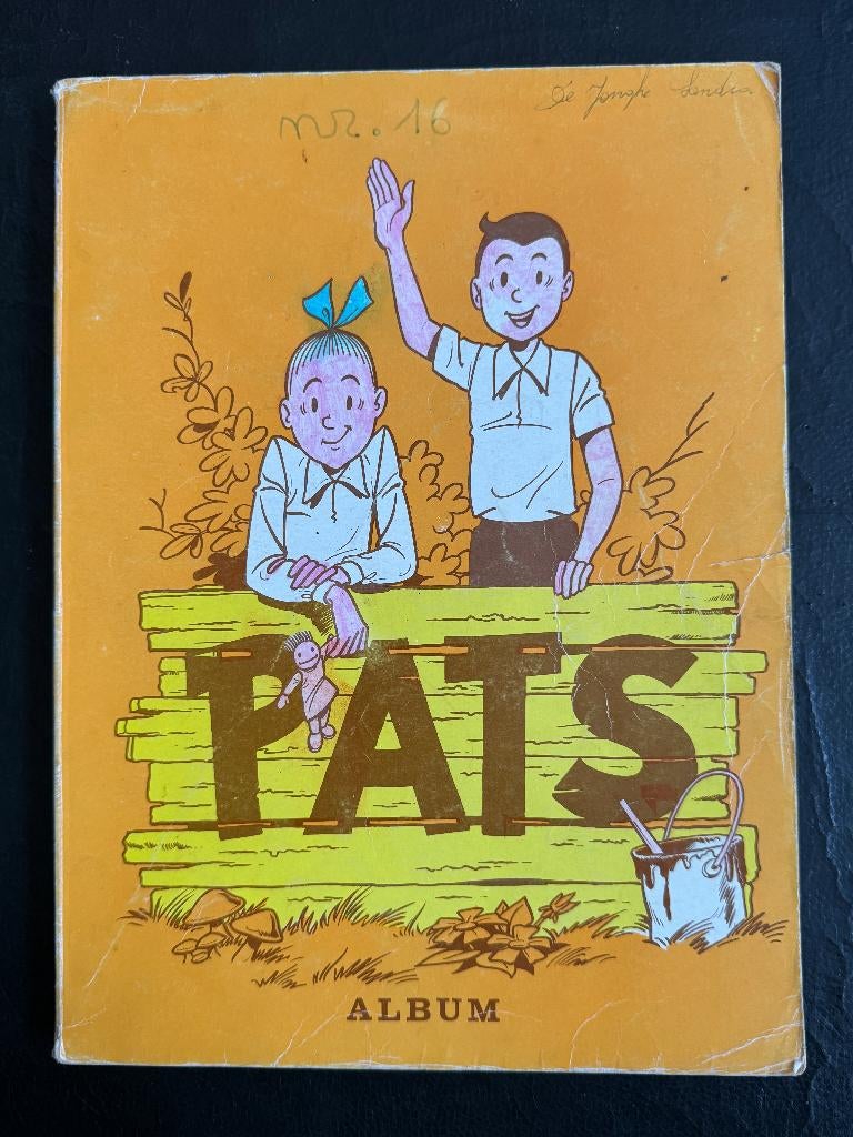 PATS Verzamelalbum - Het Nieuwsblad 1973, Enlèvement ou Envoi, Une BD, Studio  Vandersteen, Utilisé