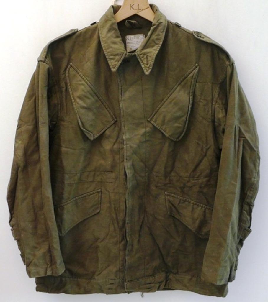 Jas Parka Uniform Buiten, Gvt, M58, maat M, KL, 1980s.(Nr.7), Enlèvement ou Envoi, Armée de terre, Vêtements ou Chaussures