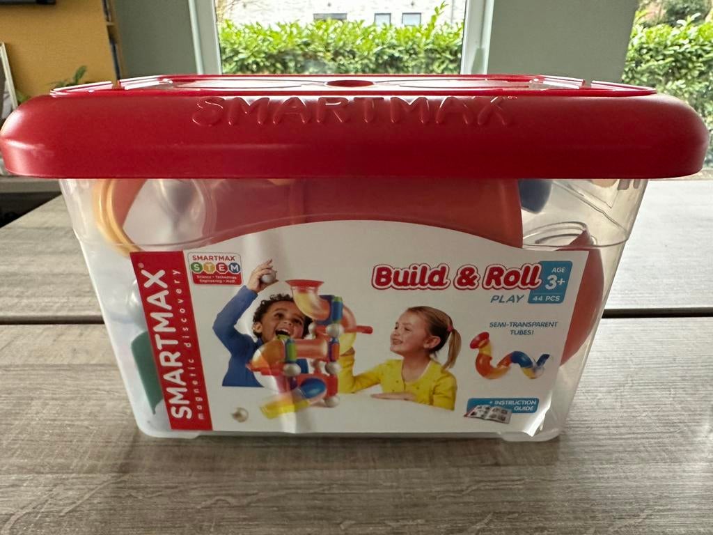 Smartmax build and roll, Kinderen en Baby's, Speelgoed | Bouwstenen, Ophalen, Zo goed als nieuw