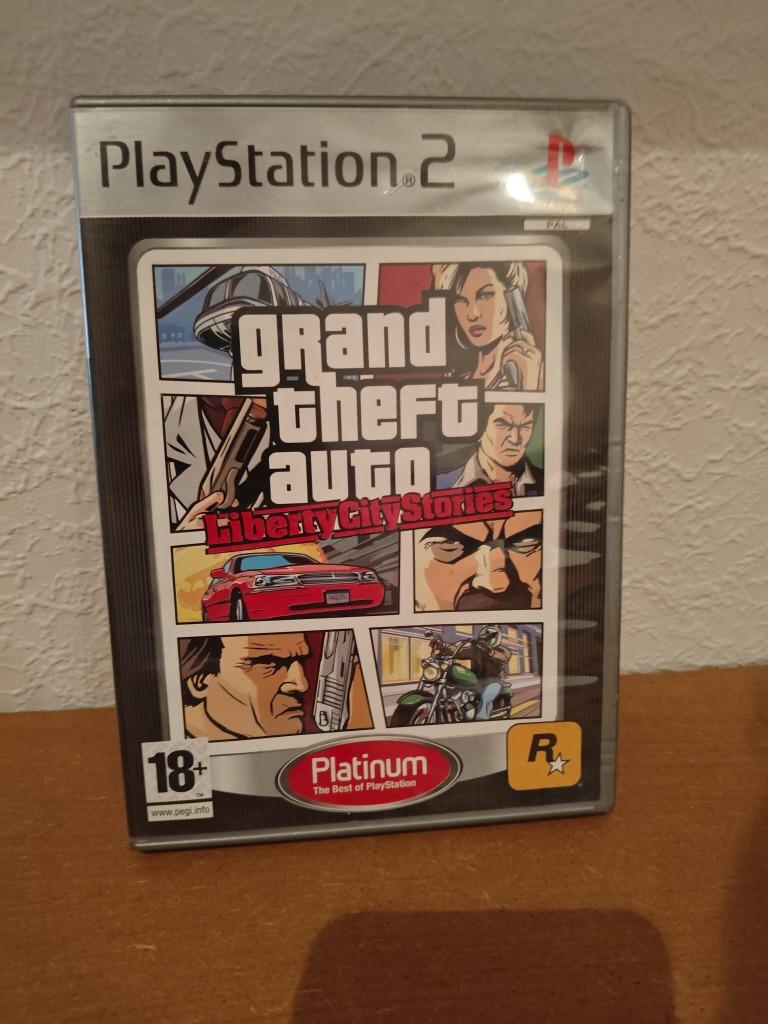 Grand Theft Auto Liberty City Stories Playstation 2, Avontuur en Actie, Gebruikt, Vanaf 18 jaar, 1 speler