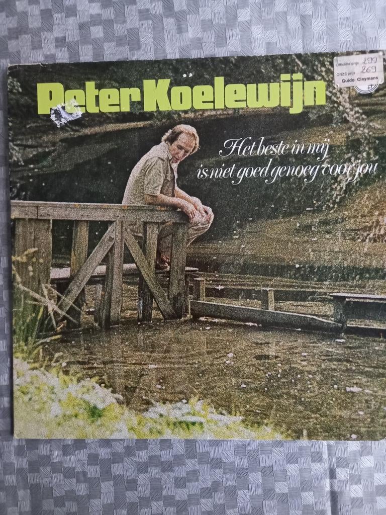 Lp Peter Koelewijn- Het beste is niet goed genoeg...., Enlèvement ou Envoi