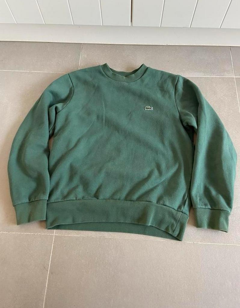 Lacoste trui groen, Enlèvement, Comme neuf, Taille 46 (S) ou plus petite, Vert