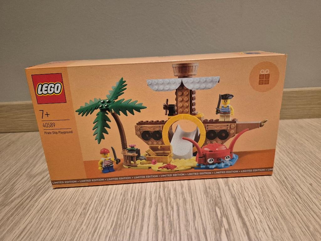 LEgo - Piratenschip speeltuin (40589), Kinderen en Baby's, Speelgoed | Duplo en Lego, Ophalen of Verzenden, Nieuw, Complete set