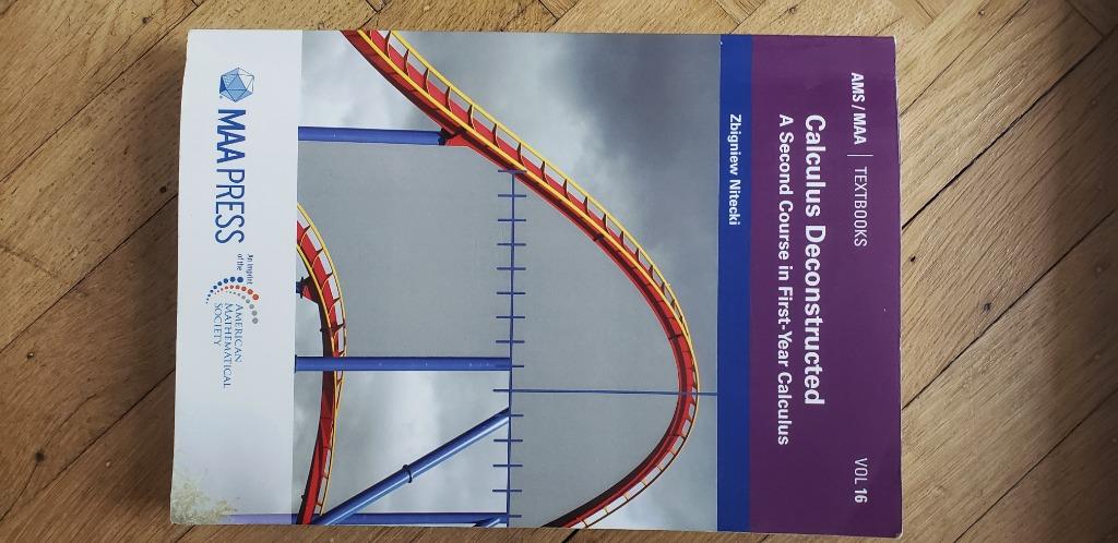 Calculus deconstructed, Boeken, Studieboeken en Cursussen, Ophalen, Zo goed als nieuw