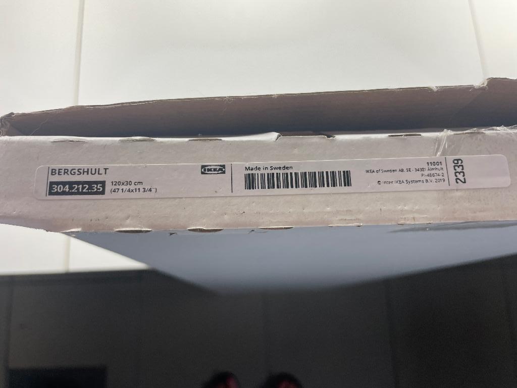 Ikea Bergshult wandplank, Ophalen, Nieuw