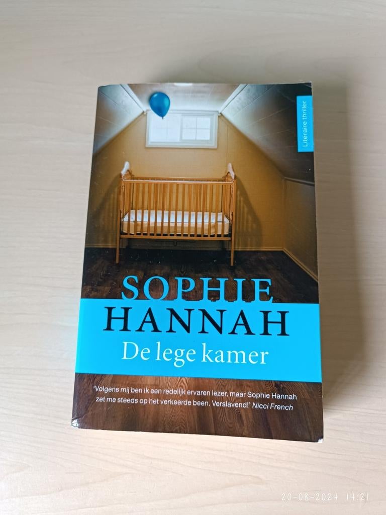 Sophie Hannah - La chambre vide, Utilisé, Amérique, Sophie Hannah, Enlèvement