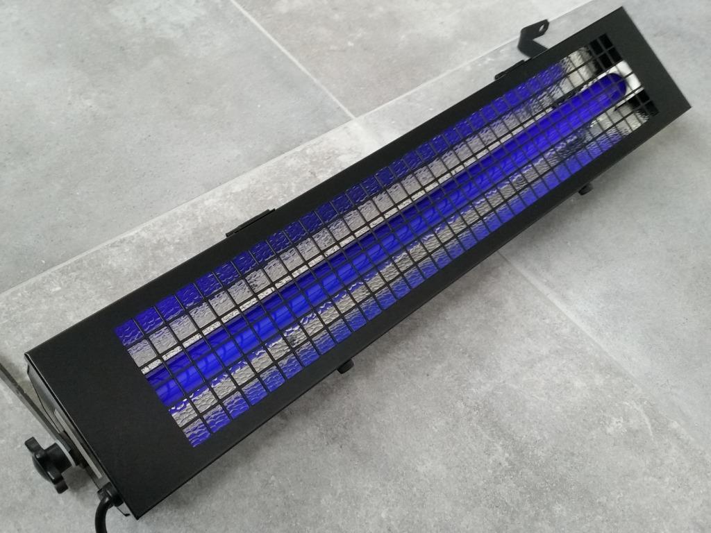 2x Blacklight Pro armatuur UV-lamp 60cm, Ophalen, Zo goed als nieuw, Licht
