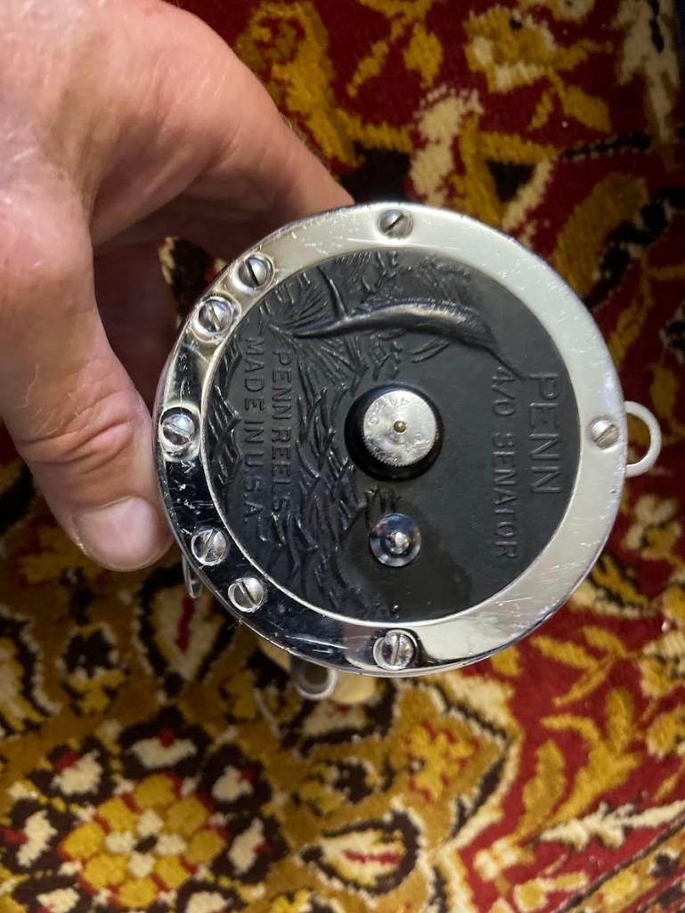 Reel voor zeevissen Penn Senator, Ophalen, Zo goed als nieuw, Molen