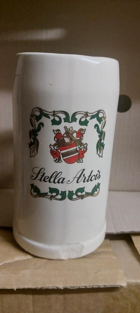 Stella artois zandstenen kroes, Verzamelen, Ophalen of Verzenden, Zo goed als nieuw