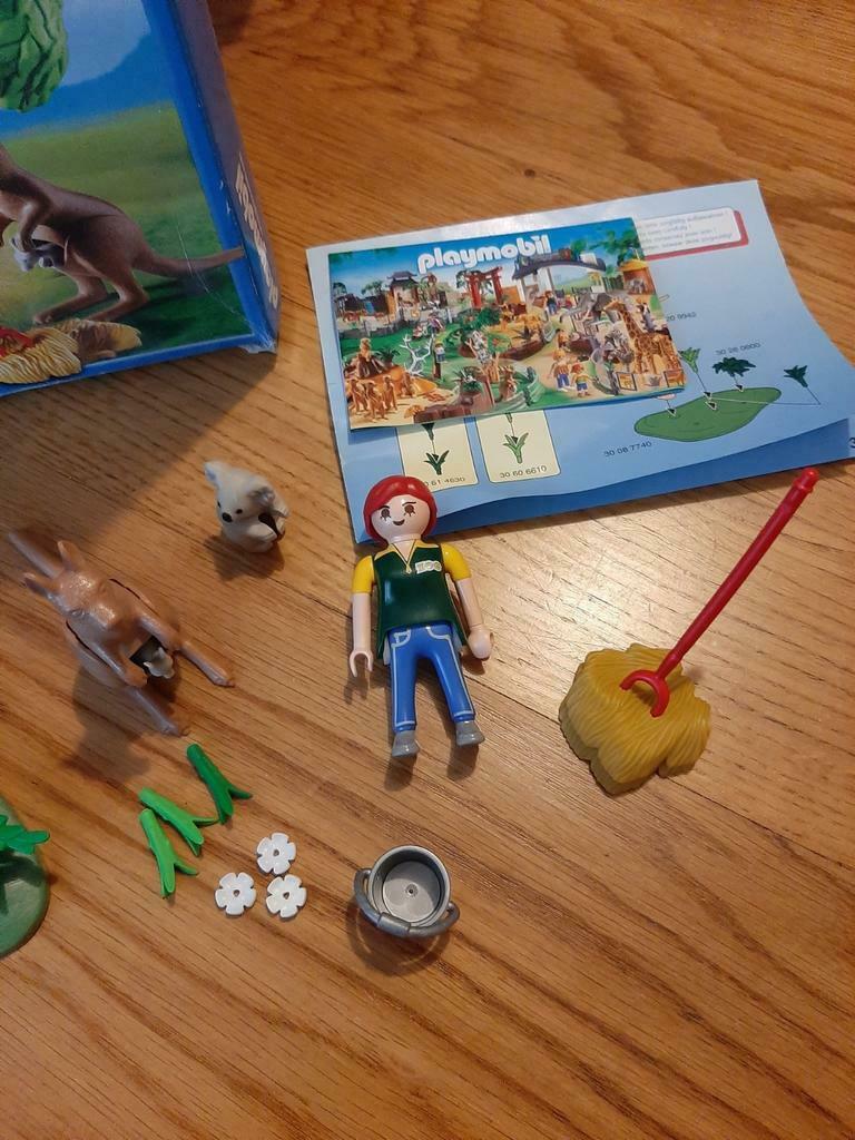 Playmobil 4854 koalaboom en kangoeroe COMPLEET, Kinderen en Baby's, Ophalen of Verzenden, Zo goed als nieuw