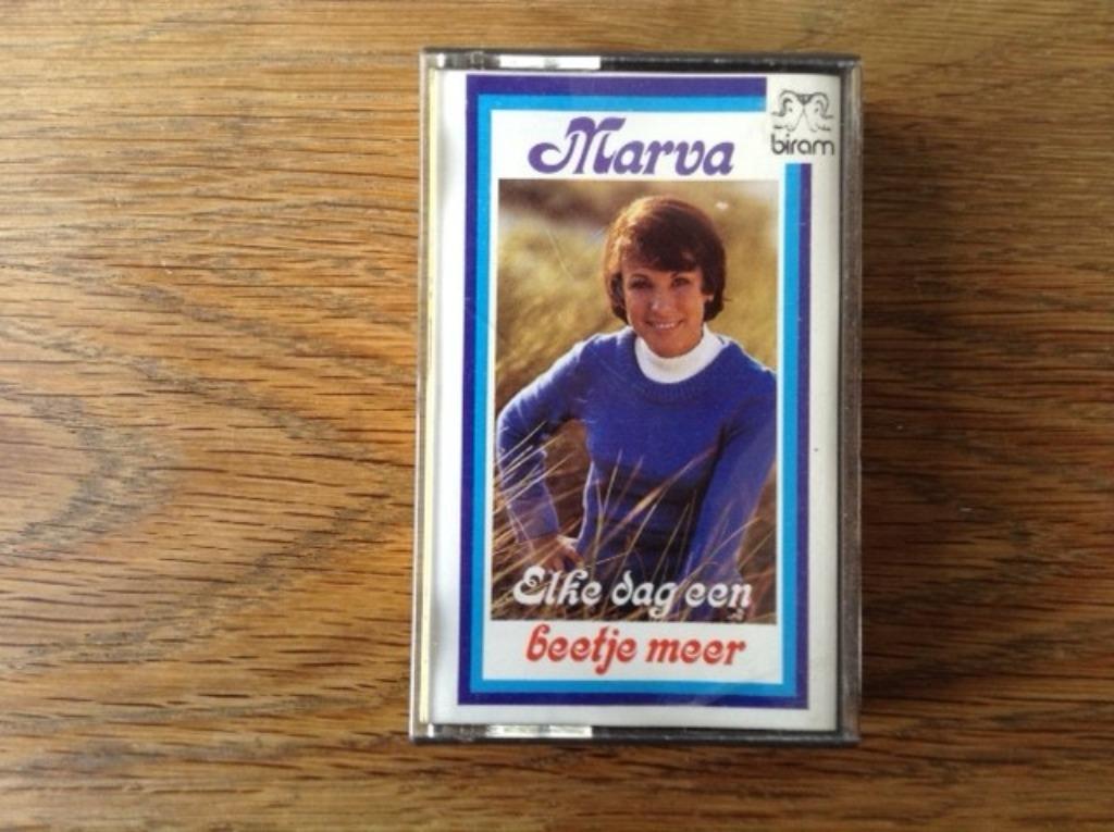 muziekcassette marva, Ophalen of Verzenden, Nederlandstalig, 1 bandje, Origineel