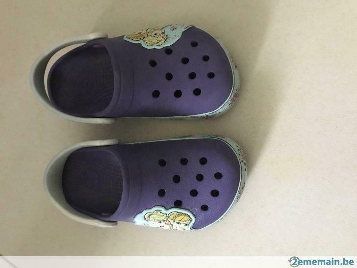 Crocs fille lumineuse, Enlèvement ou Envoi, Utilisé, Fille, Bottes