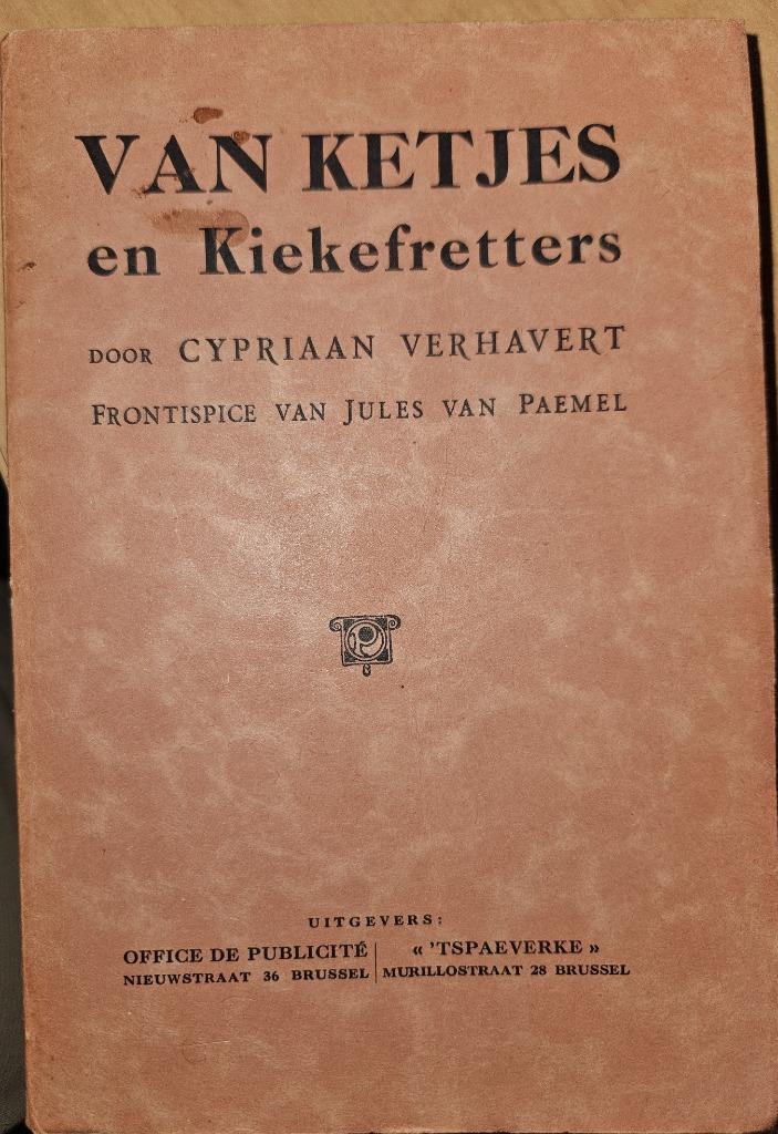 Van ketjes en kiekefretters, Gelezen, België, Ophalen of Verzenden, Cypriaan Verhavert