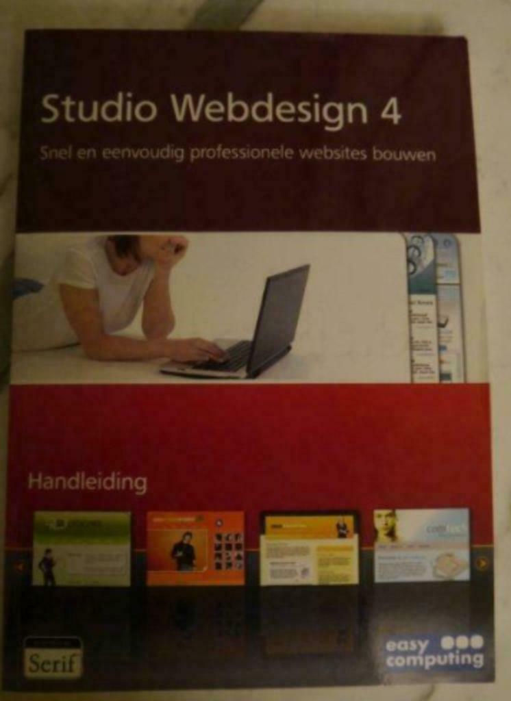 Boek studio webdesign 4 Easy computing, Boeken, Informatica en Computer, Ophalen of Verzenden, Gelezen, Internet of Webdesign