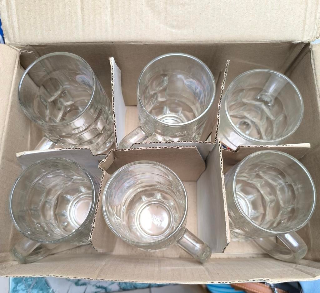 Maes pils mokken, Verzamelen, Ophalen, Nieuw, Bierglas