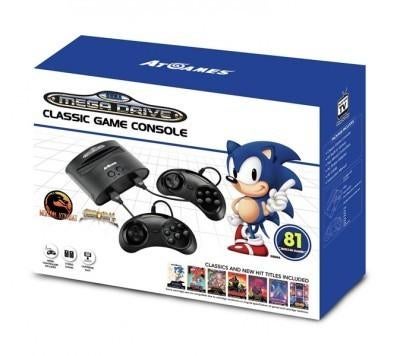 Sega Megadrive Classic Game Console 81 spellen, Games en Spelcomputers, Spelcomputers | Sega, Ophalen, Met games, Mega Drive, Met 2 controllers