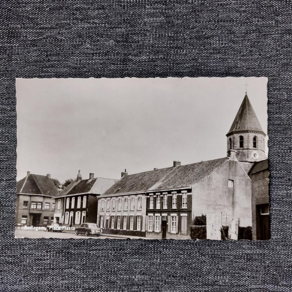 Oude postkaart Rollegem, Enlèvement ou Envoi