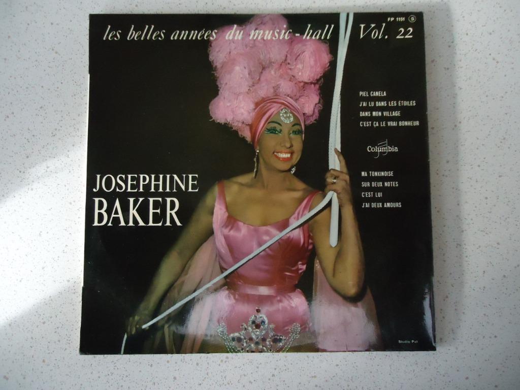 10" LP van "Josephine Baker" Les Belles Annees Du Music -Hal, Enlèvement ou Envoi, Utilisé