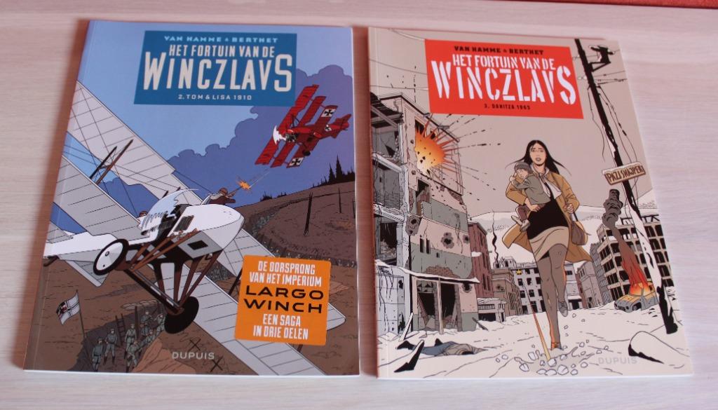 Het fortuin van de Winczlavs 2 & 3 zoals nieuw, Livres, BD, Plusieurs BD, Enlèvement ou Envoi, Comme neuf