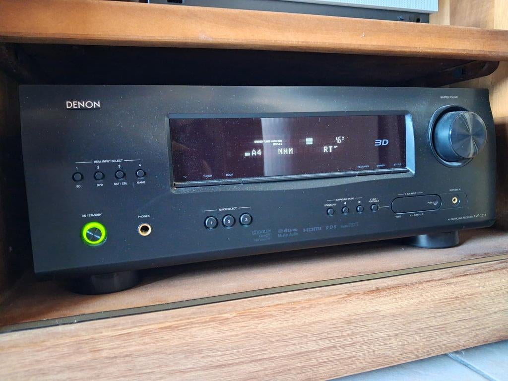 Surround System Denon 5.1, Ophalen, Denon, Zo goed als nieuw, 120 watt of meer