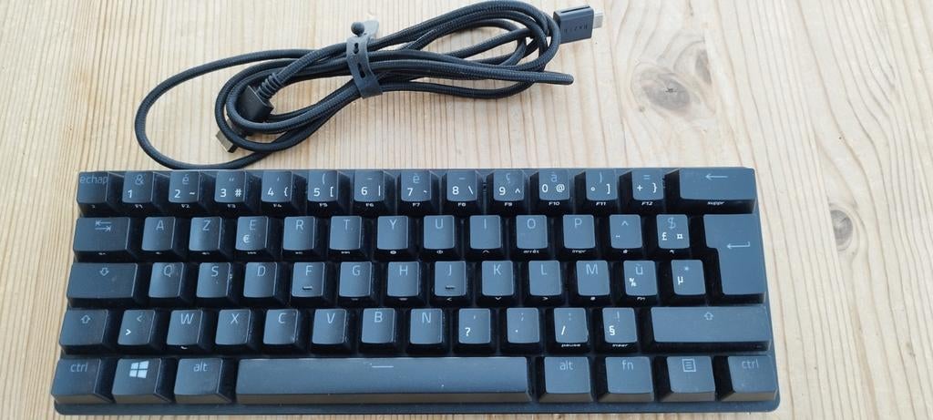 Clavier gamer Razer Huntsman mini, Clavier gamer, Azerty, Enlèvement, Filaire