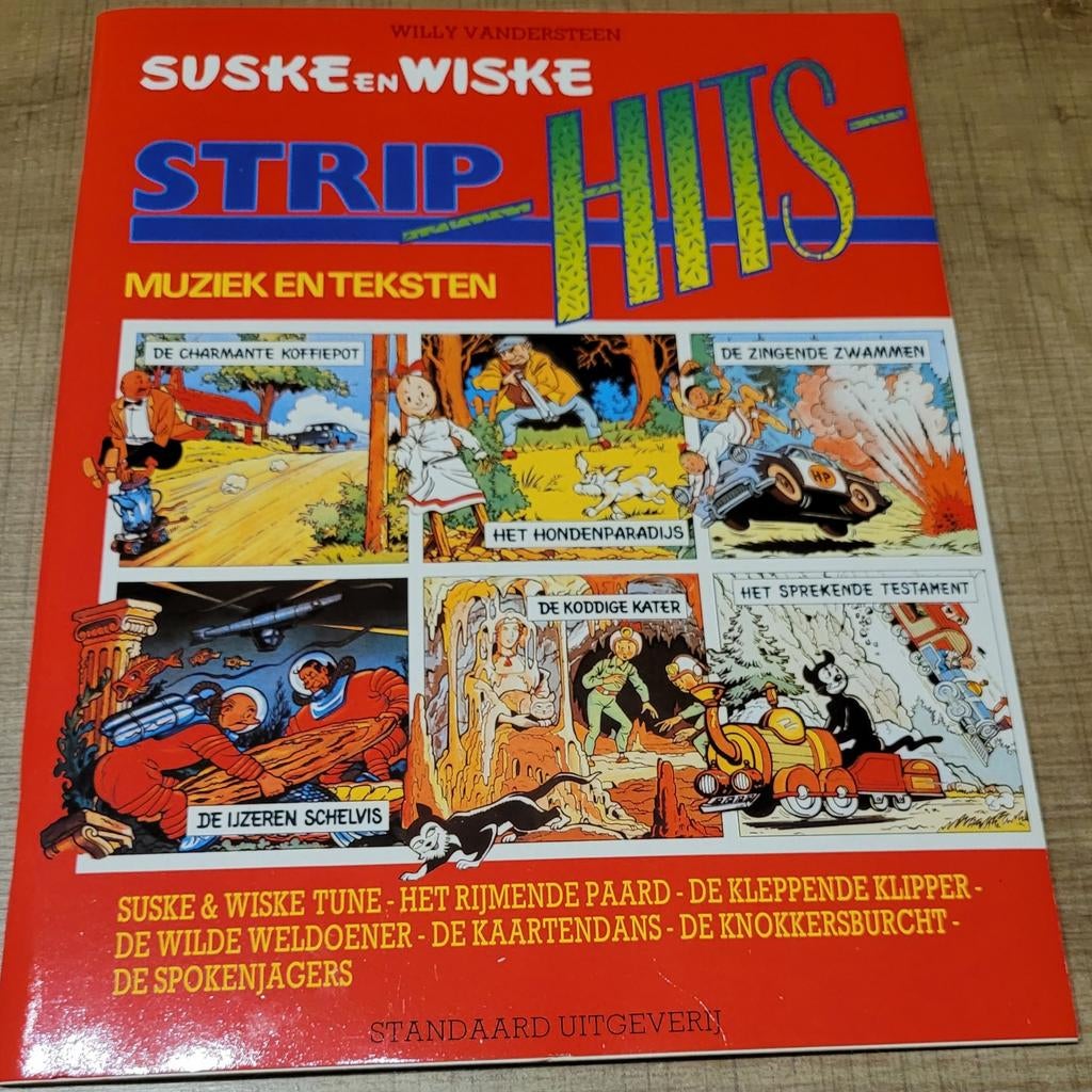 Verzamelboek Suske en Wiske - Strip-Hits, Ophalen of Verzenden, Suske en Wiske, Zo goed als nieuw, Boek of Spel