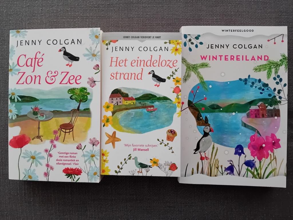 Jenny Colgan - Reeks Café Zon & Zee Deel 1 tem 3, Ophalen of Verzenden, Zo goed als nieuw