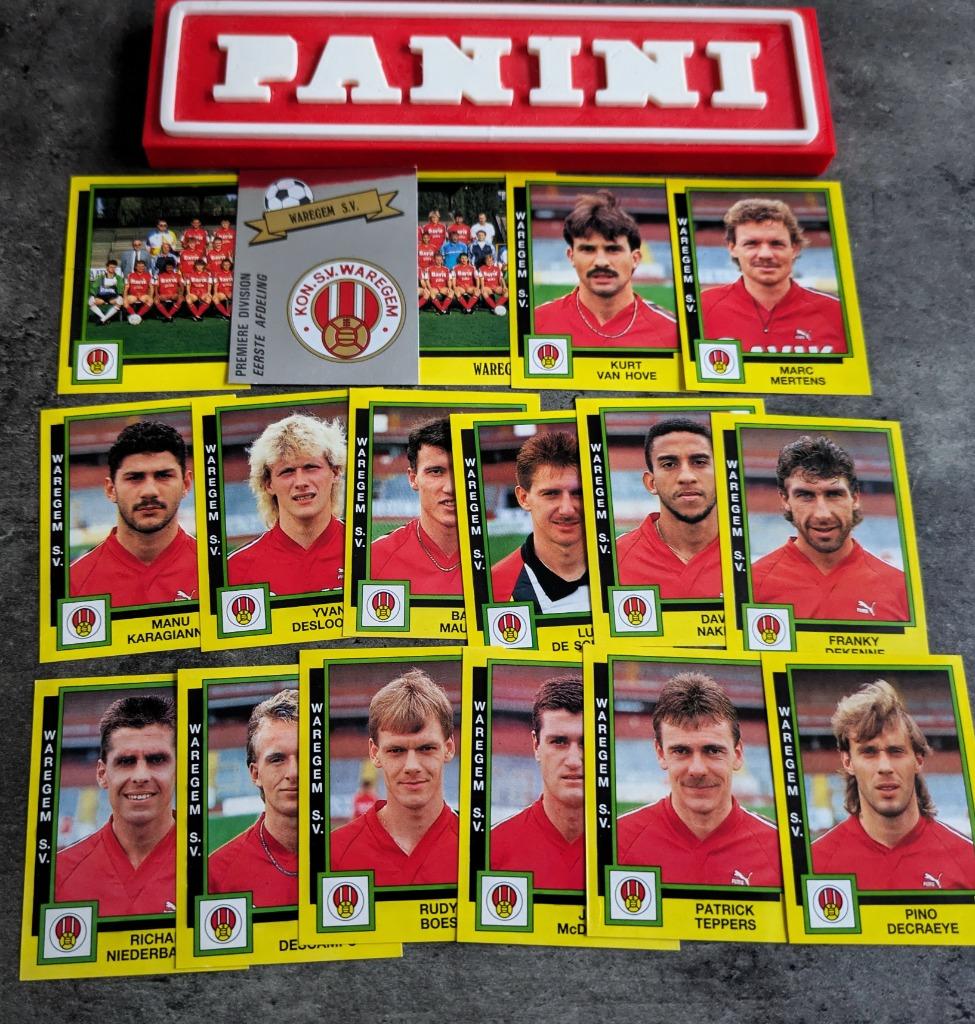 AUTOCOLLANTS PANINI FOOTBALL 91 WAREGEM 17 1991, Envoi, Neuf