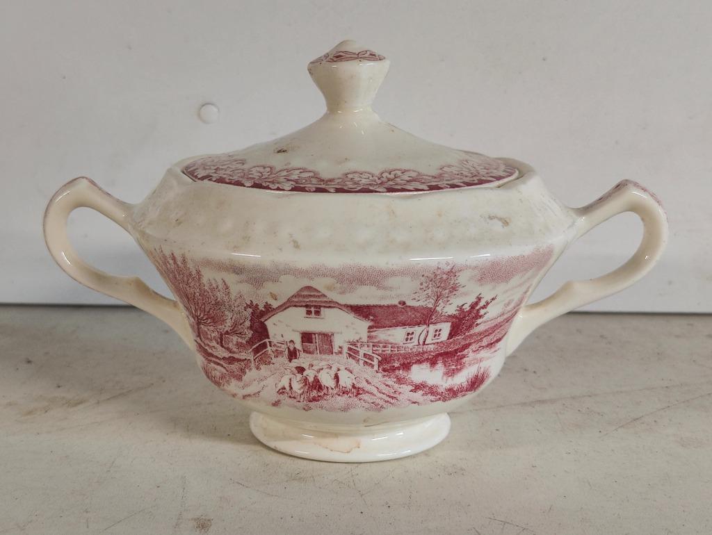 Vintage suikerpot Boerenhoeve Maestricht, Enlèvement ou Envoi