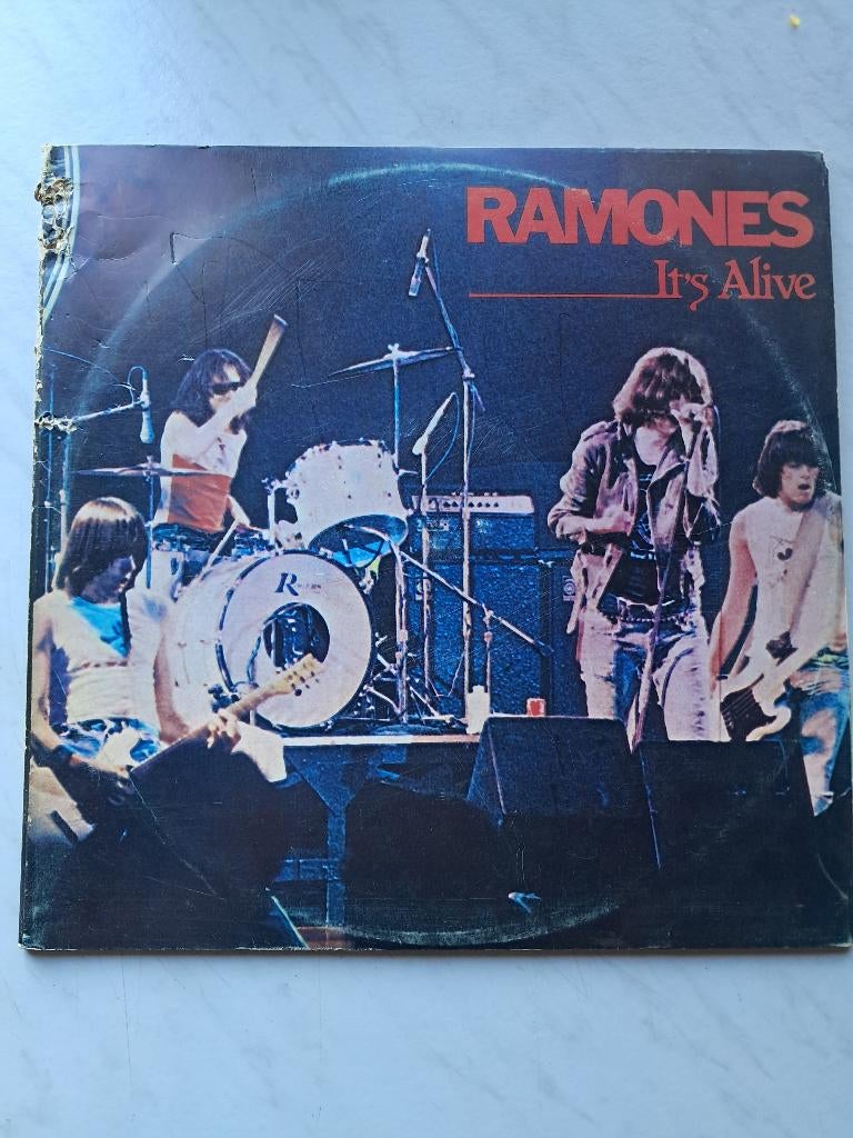 Ramones ‎: It's Alive (2LP) Portugese persing, Cd's en Dvd's, Vinyl | Rock, Ophalen of Verzenden