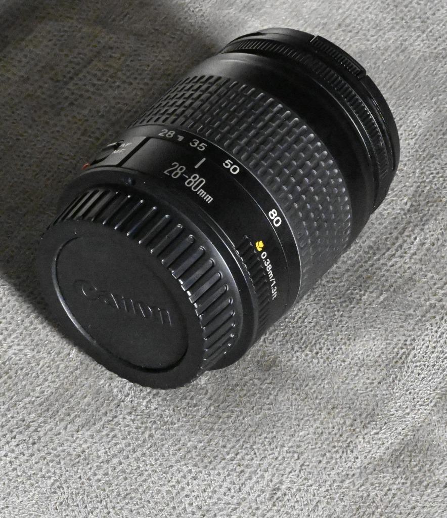 Objectif Canon 28-80 macro full frame, Enlèvement ou Envoi, Comme neuf, Objectif macro