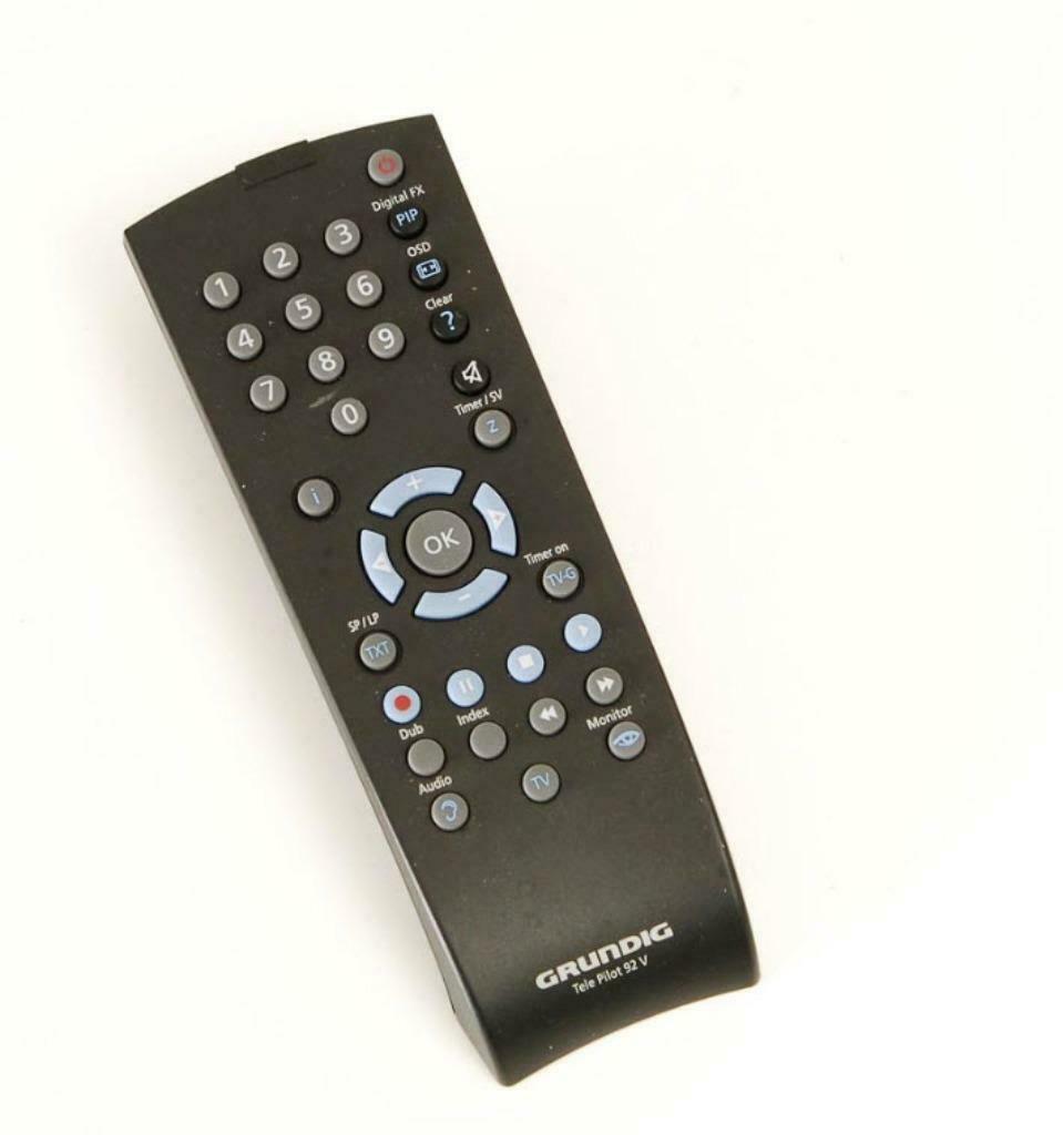 Afstandsbediening Grundig Tele Pilot 92V, Enlèvement ou Envoi, Utilisé, Originale, DVD