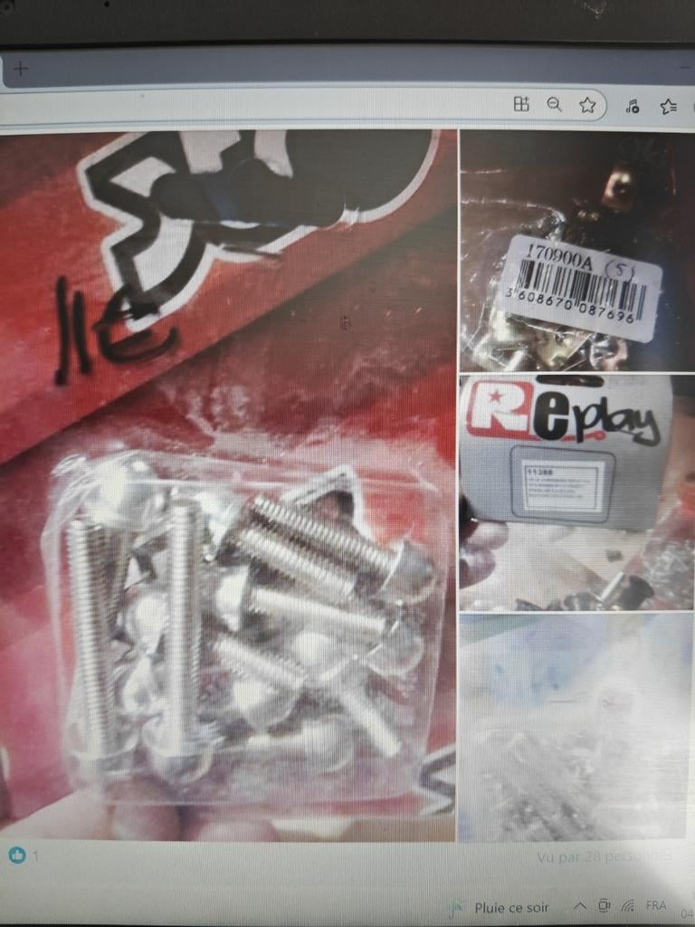 Vis de carénage, Vélos & Vélomoteurs, Pièces de cyclomoteur | Scooters, Enlèvement ou Envoi, Neuf