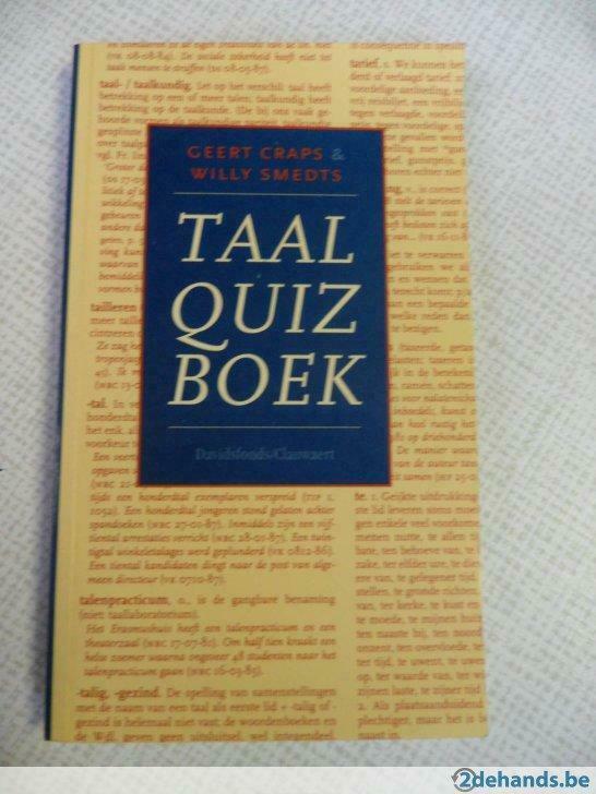 taal quizboek, Ophalen of Verzenden, Nieuw, Nederlands