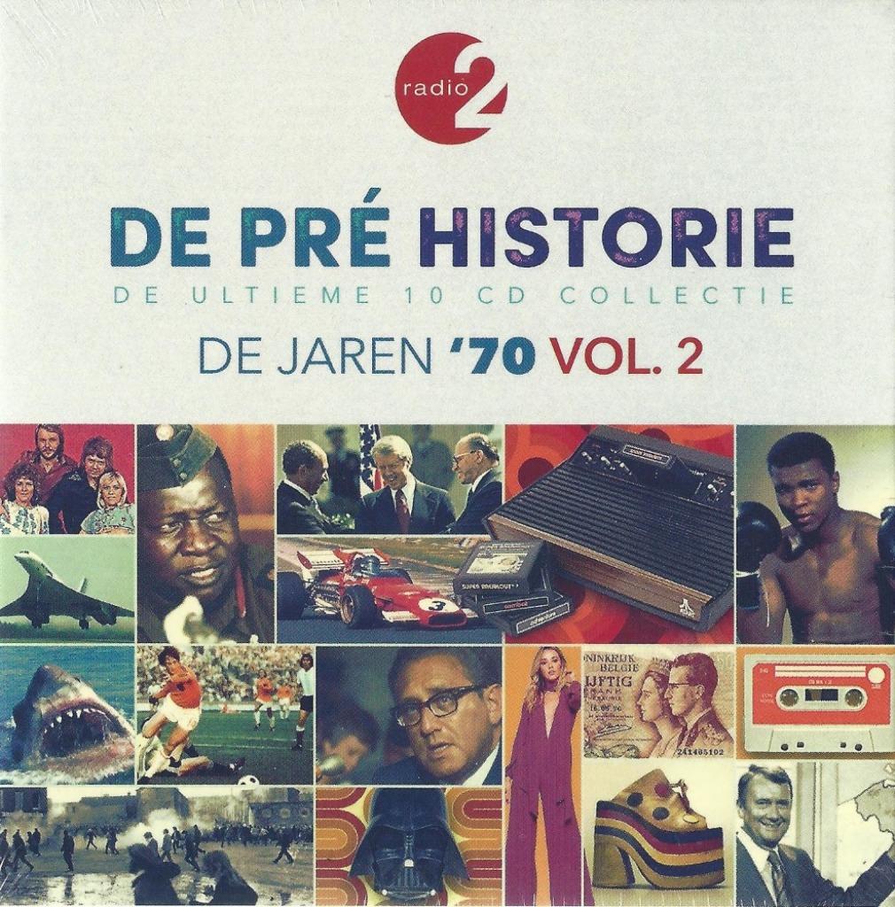 10CD-BOX * DE PRE HISTORIE - ULTIEME COLLECTIE - 70s -Vol. 2, Cd's en Dvd's, Cd's | Pop, Nieuw in verpakking, Ophalen of Verzenden
