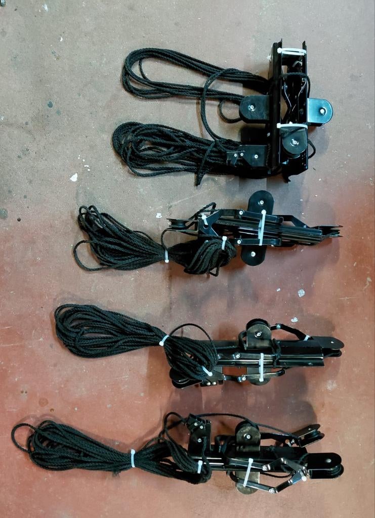 Fietslift 20 kg, Ophalen