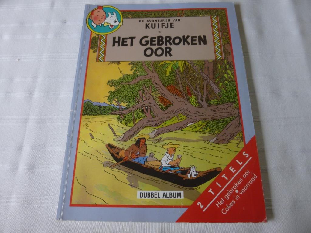 cokes in voorraad - het gebroken oor      kuifje, Boeken, Stripverhalen, Ophalen of Verzenden, Gelezen