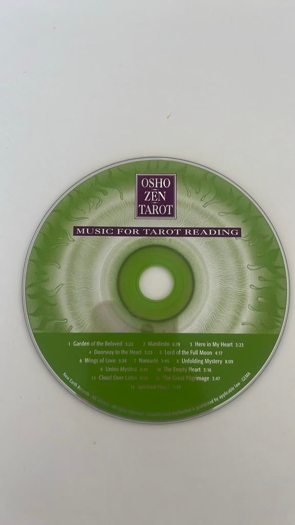Osho Zen Tarot - Music for tarot reading, Ophalen of Verzenden, Zo goed als nieuw