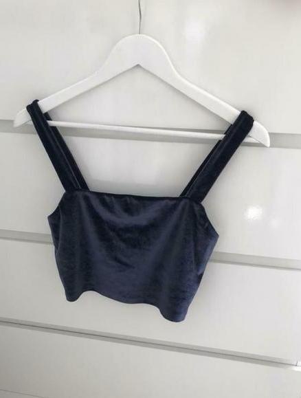 Crop top bleu M, Ophalen of Verzenden