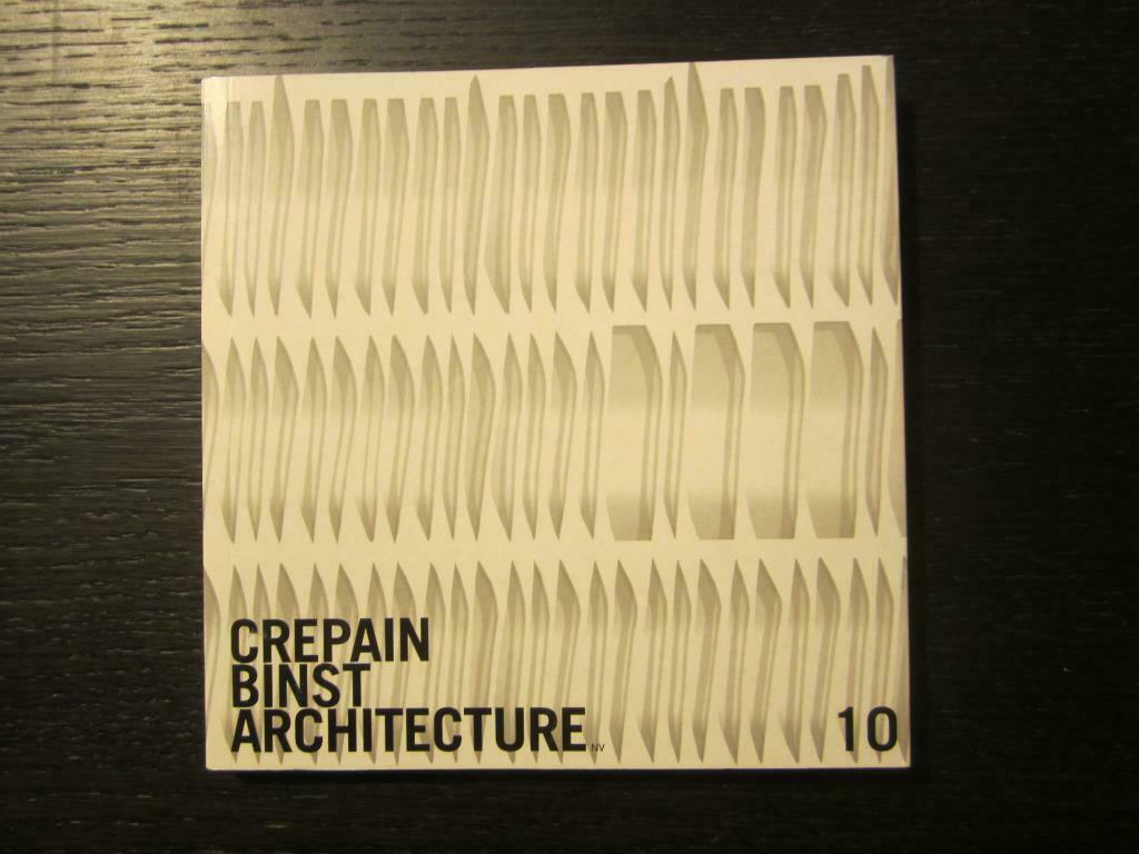 Crepain Binst Architecture   10   Getekend!!!!!!!, Ophalen of Verzenden, Architecten