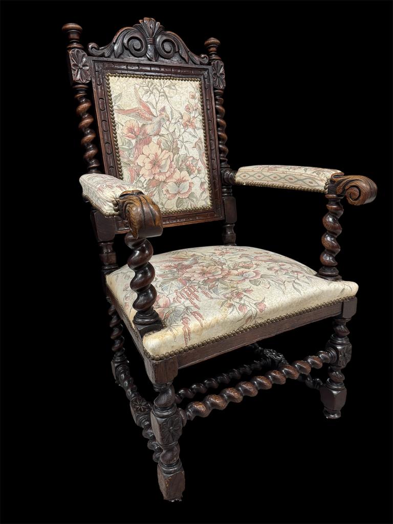 Antieke stoel van 1800, Ophalen of Verzenden