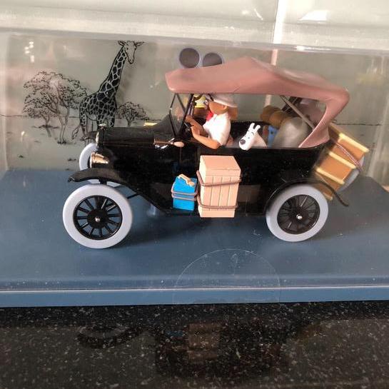 Tintin Voiture 1/24 Ford T noire, Enlèvement, Utilisé, Voiture