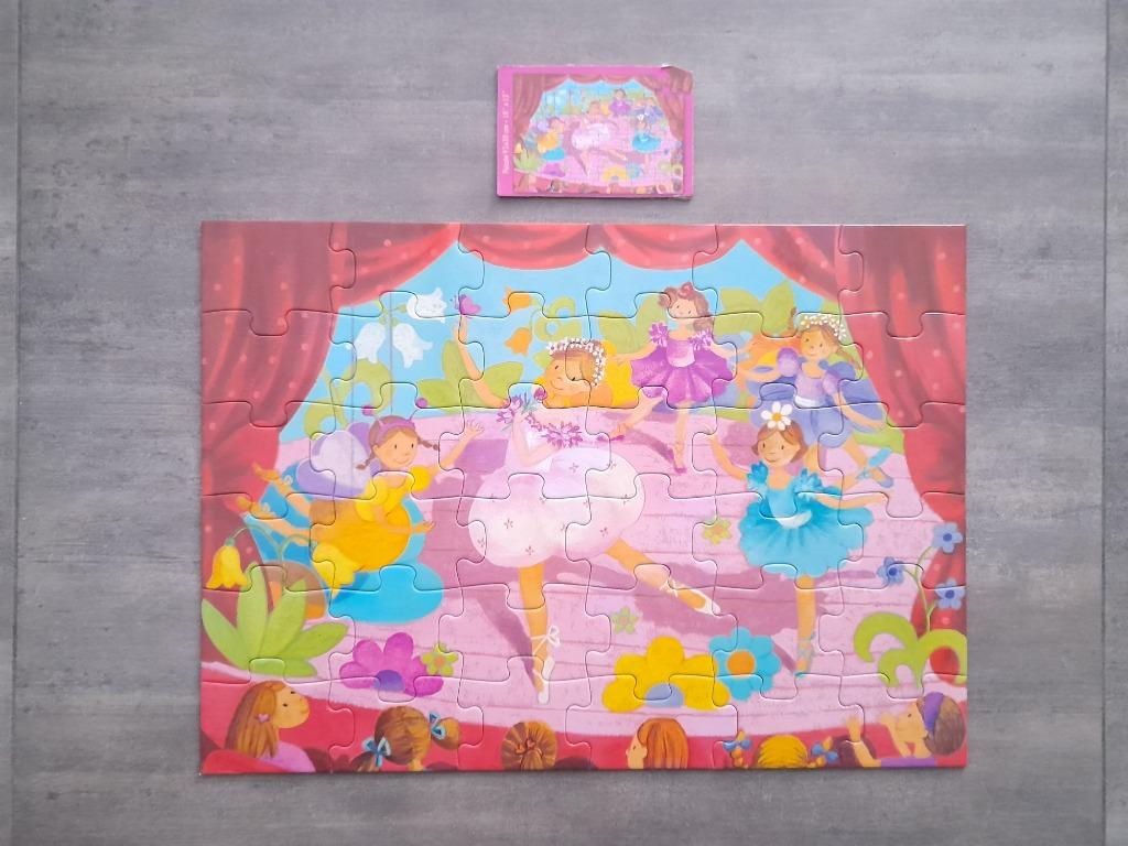 Puzzel Ballerina's 36 stukjes, Enlèvement, Moins de 500 pièces, Neuf, Puzzle