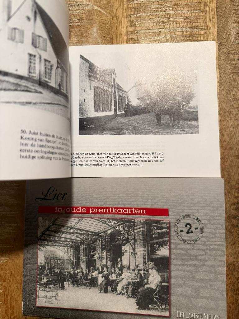 Lier in oude prentkaarten Deel 1 en Deel 2, Ophalen of Verzenden, 19e eeuw, Gelezen