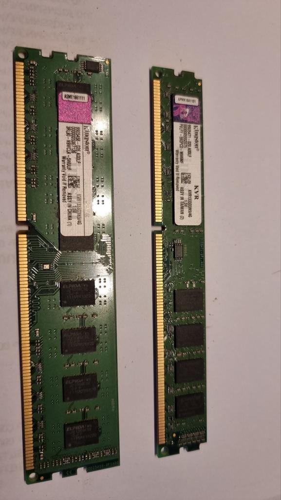 2 x 4gb DDR3 RAM geheugen, Ophalen of Verzenden, DDR3