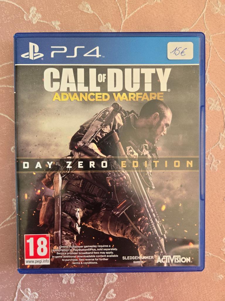 Jeu PS4 Call of Duty Advanced Warfare Day Zero Playstation, Games en Spelcomputers, Ophalen, Gebruikt