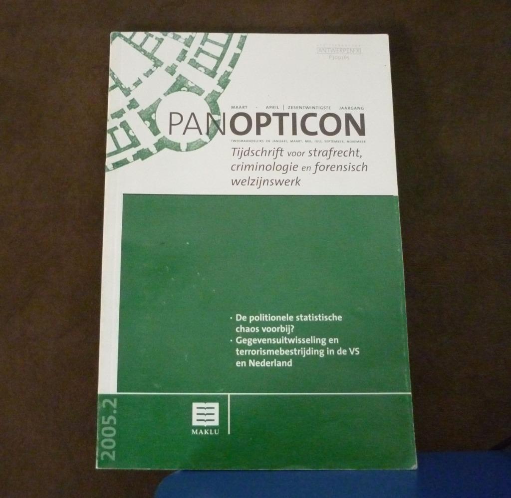 Gratis Tijdschrift PanOpticon, Tijdschrift voor Strafrecht, Enlèvement ou Envoi, Journal ou Magazine