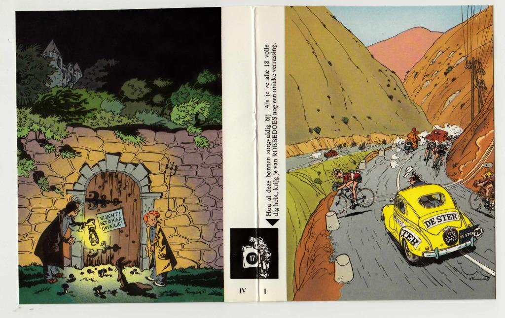 10 prentkaarten Strips " Robbedoes, Kuifje & Urbanus", Verzamelen, Verzenden, Zo goed als nieuw, Overige onderwerpen, Foto