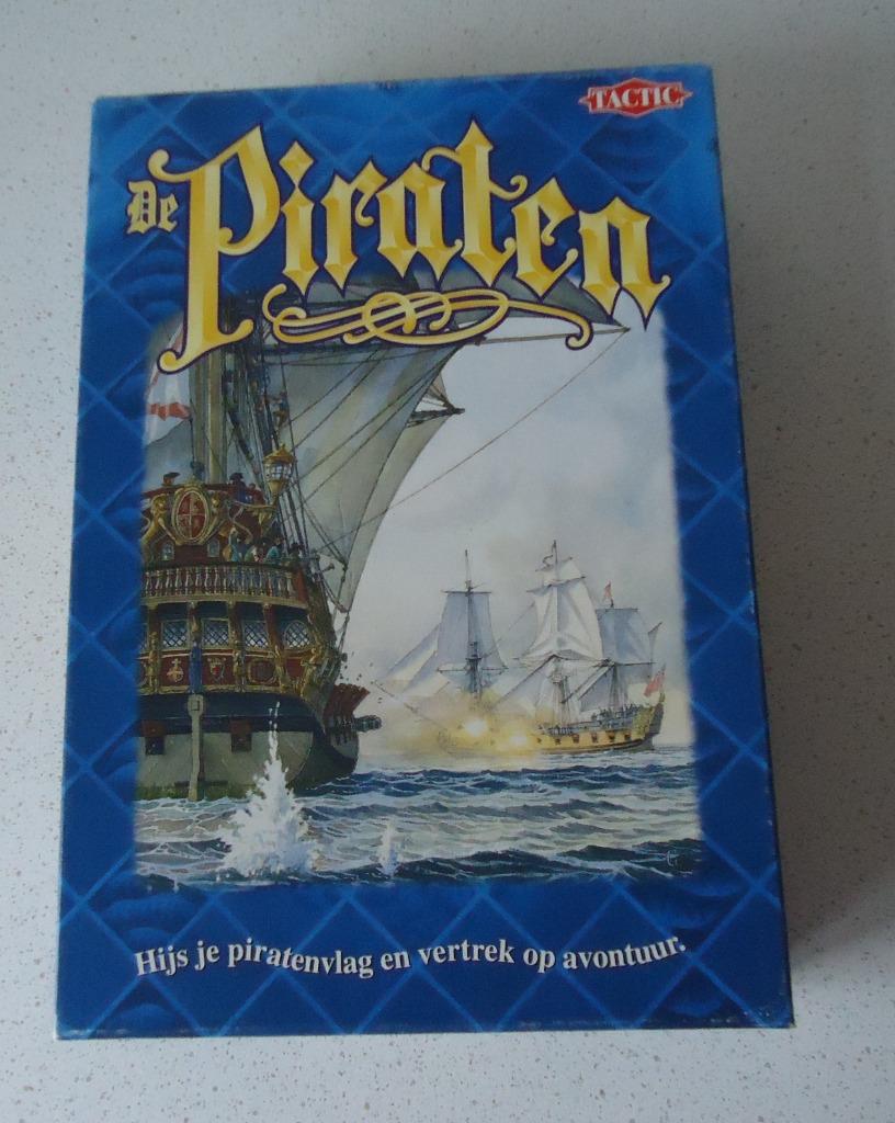 "De Piraten" van Tactic in prima staat., Trois ou quatre joueurs, Enlèvement ou Envoi, Comme neuf, Tactic
